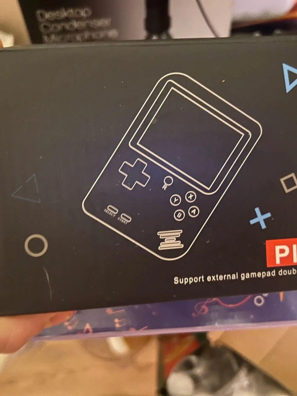 Portable Handheld Game Console - Black